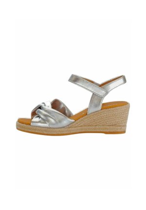 Espadrilles - silber