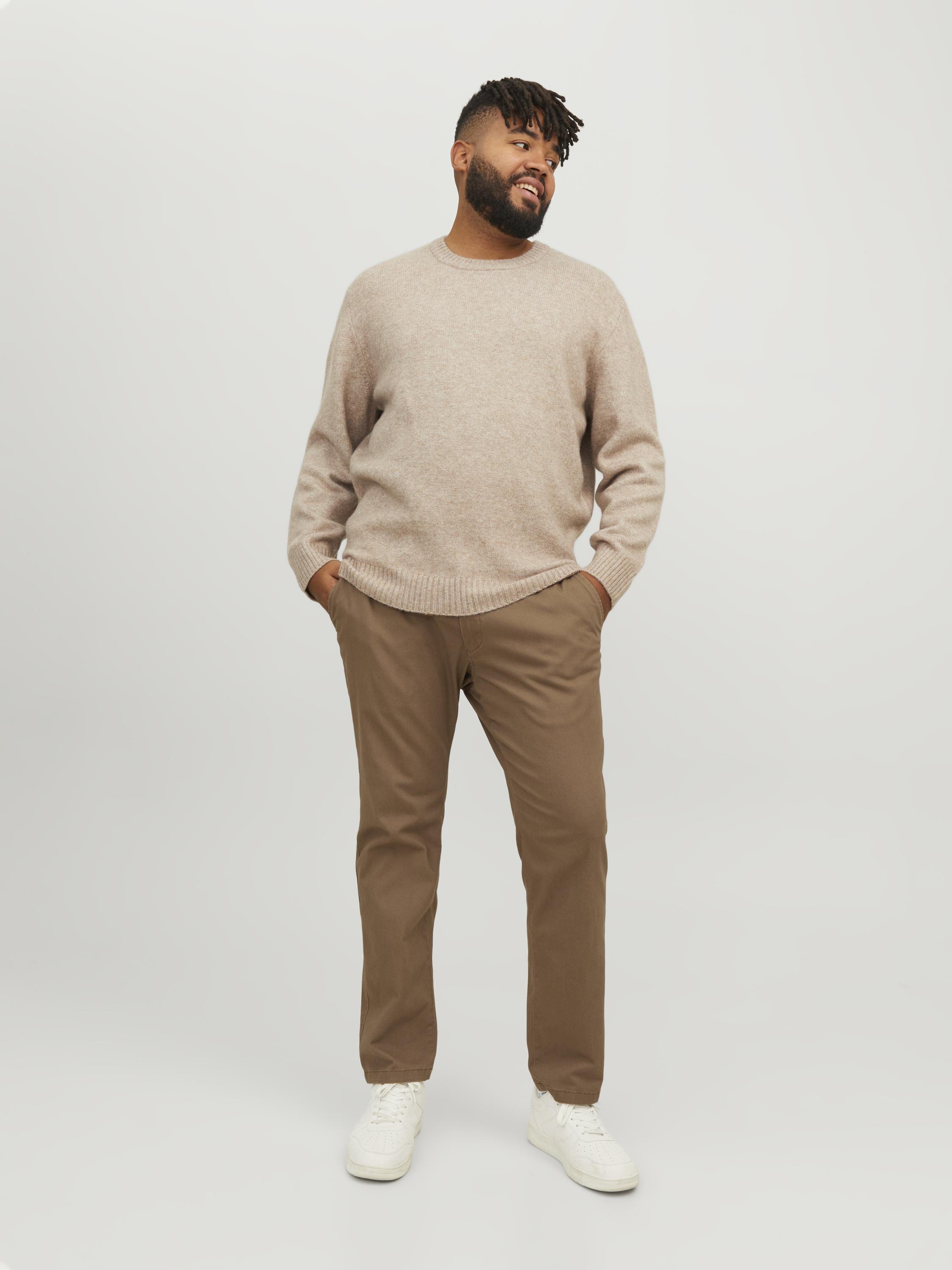 Jack & Jones Chino Plus Size Regular Fit - Chinos - Brown/beige
