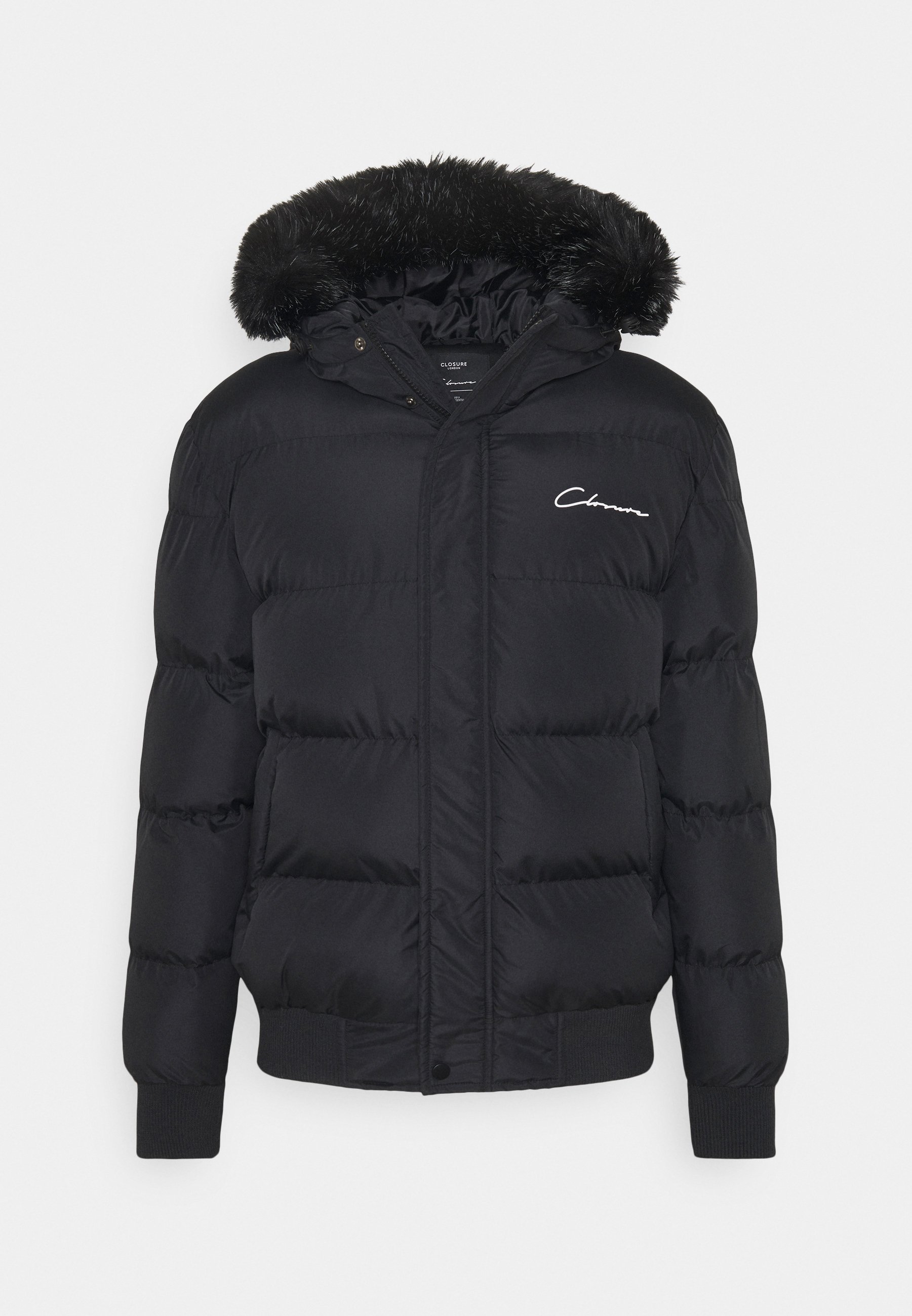 SHORT PUFFER - Winter jacket - black 