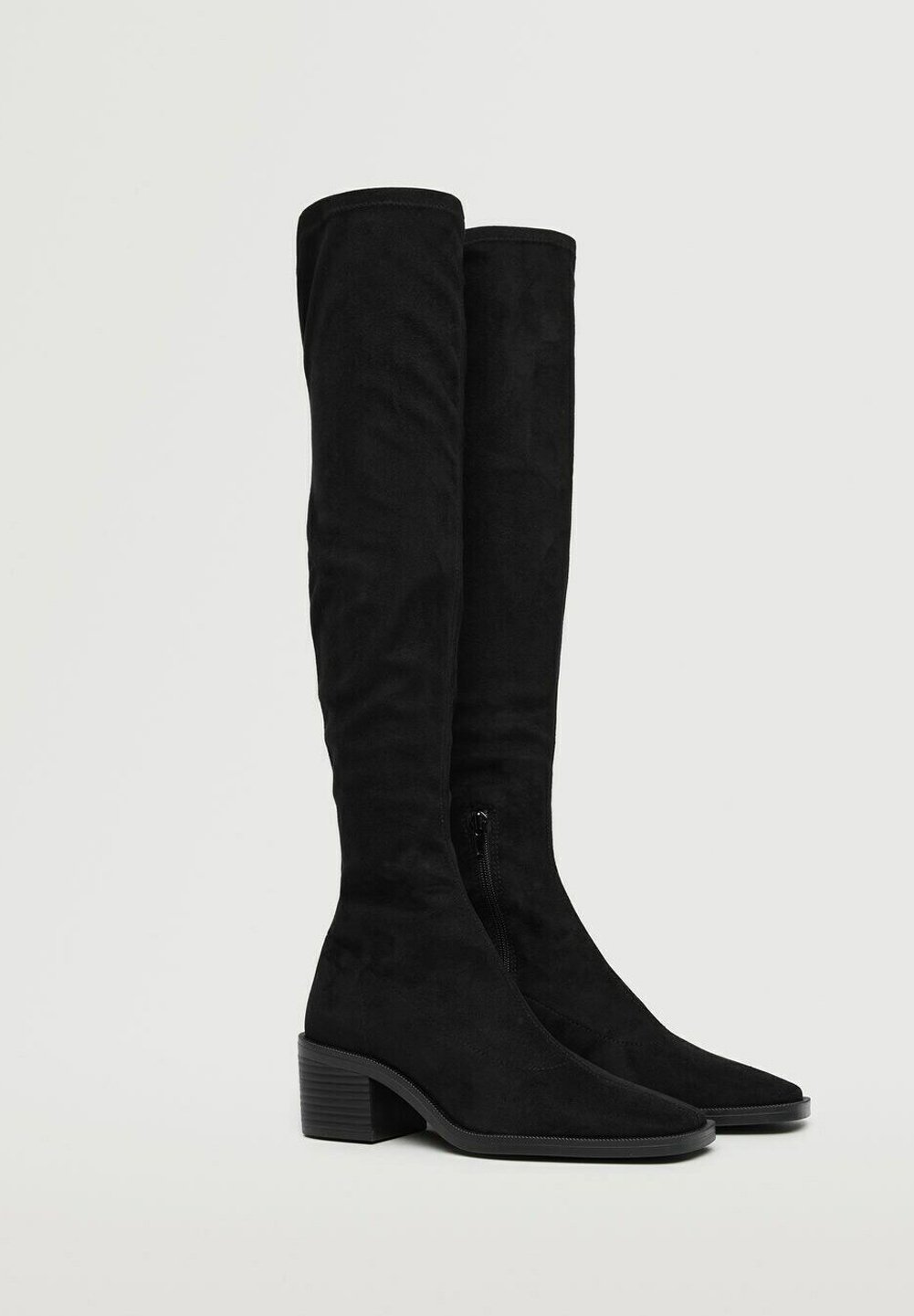 Mango CLOUD - Botas mosqueteras - schwarz/negro - Zalando.es