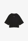 PUMA X HYROX CROPPED LIFESTYLE TEE - Μπλουζάκι με στάμπα - puma black