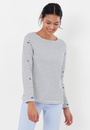 LONG SLEEVE - Long sleeved top - cream multi bees stripe
