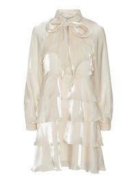 YASELOISE SHINY DRESS - Vestito elegante - gardenia