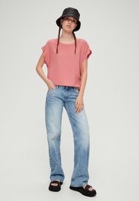 QS DOTÉ D’UNE FENTE DANS LE DOS - Bluse - papaya