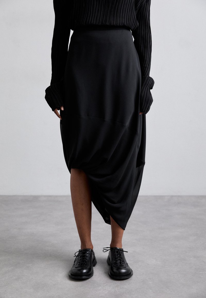 MM6 Maison Margiela MIDI SKIRT - Jupe crayon - black