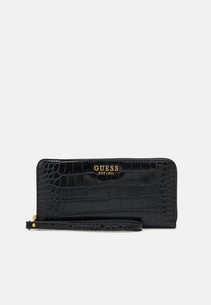 LAUREL LARGE ZIP AROUND - Monedero - black