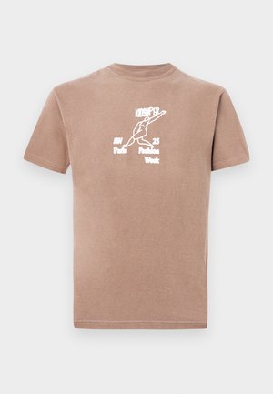 TEE - Tricou cu imprimeu - brown