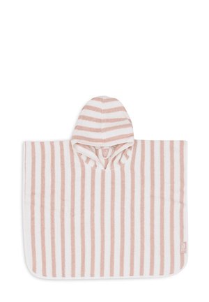 STRIPE TERRY PONCHO - Badetuch - brown