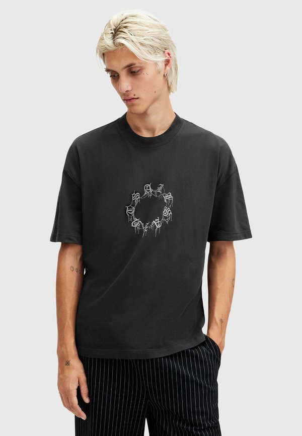 CRYPTIERRA SS CREW - Print T-shirt2