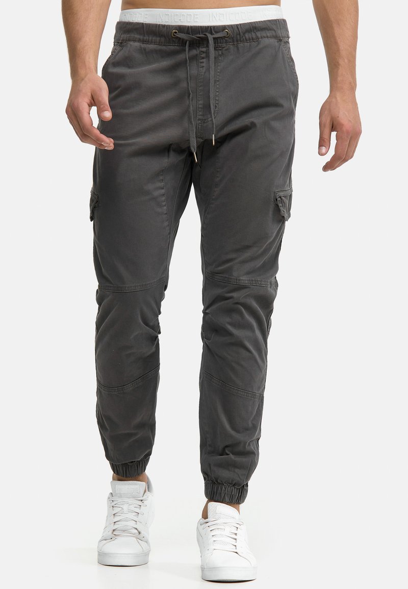 INDICODE JEANS - LEVI - Cargohose - raven, Vergrößern