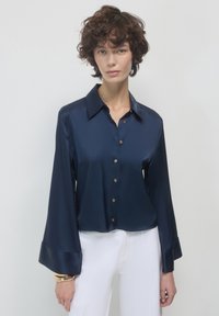 Calliope - KIMONO SIMIL - Button-down blouse - blu Thumbnail Image 1