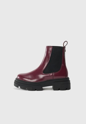Botines - rosewood brown