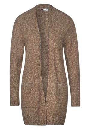 Strickjacke - cognac