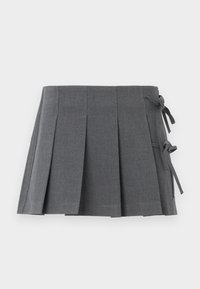 ONLMELANIE PLEAT TIE SKORT - Fustă plisată - dark grey