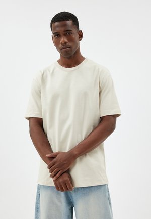 Camiseta básica - beige