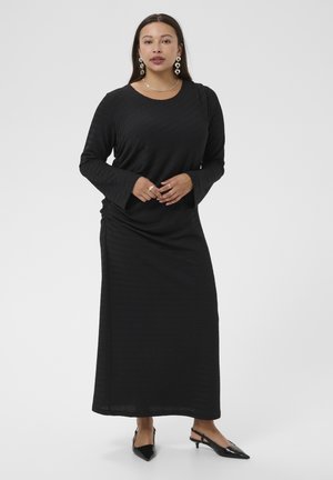 Kaffe Curve, KCRINA DRESS - Robe longue - black deep
