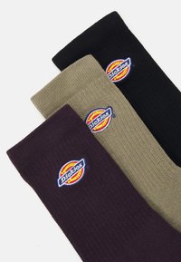 Dickies VALLEY GROVE UNISEX 3 PACK - Calcetines - plum perfect