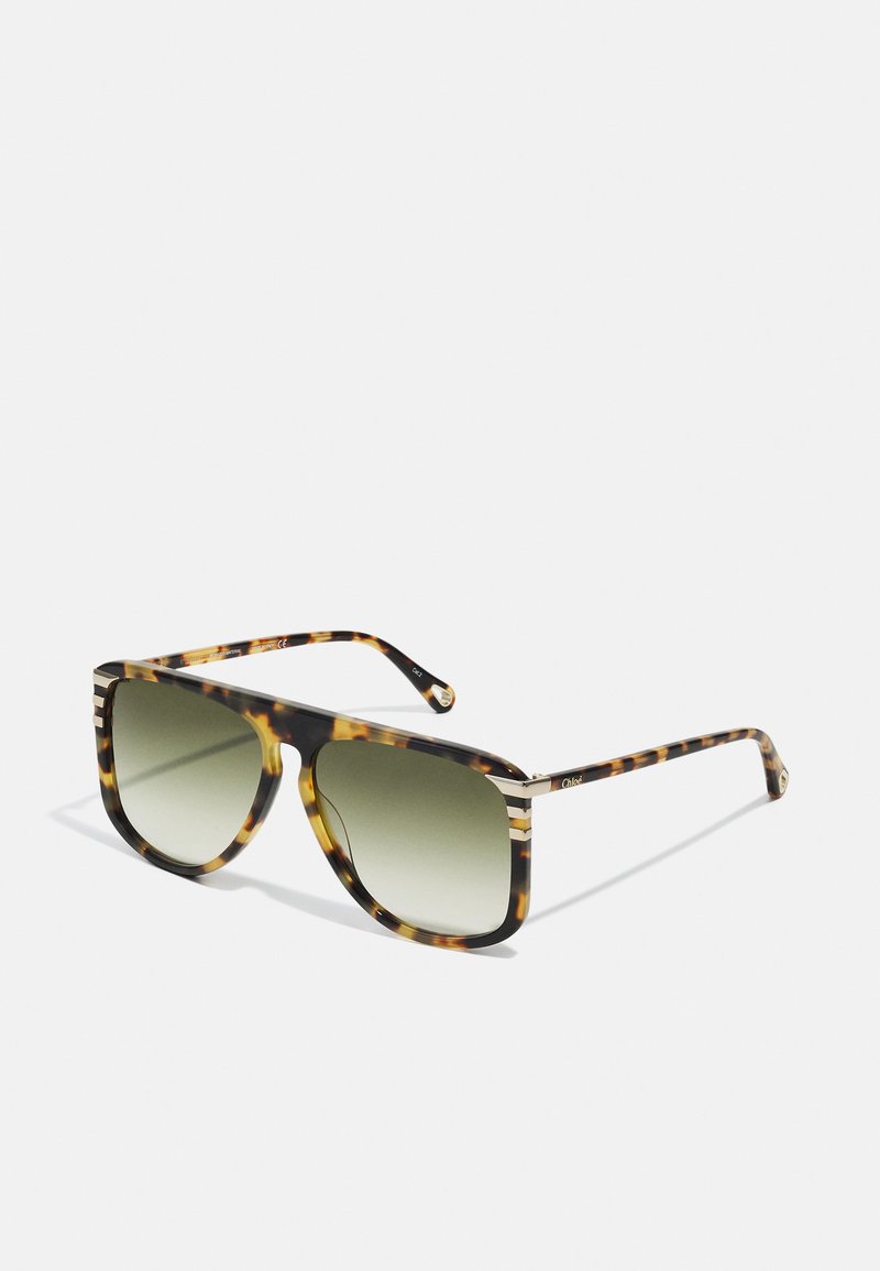 CHLOÉ - Sonnenbrille - havana/green, Vergrößern