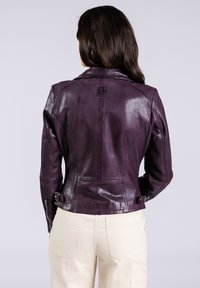 Freaky Nation BIKER PRINCESS - Nahkatakki - midnight plum