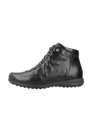 Botines con cordones - black