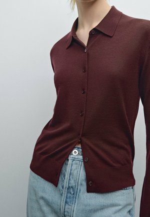 Cardigan - bordeaux