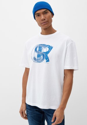 T-shirt imprimé - weiß