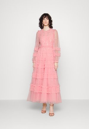 VIOLET SHIMMER ANKLE GOWN - Ballkleid - rose quartz