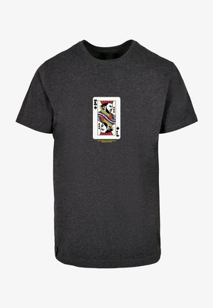 WL COMPTON CARD - T-Shirt print - charcoal mc