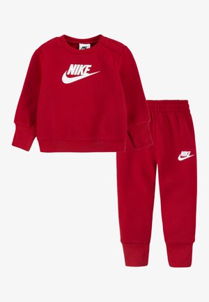 Nike Sportswear CREW UNISEX SET - Tréningruha alsók - gym red