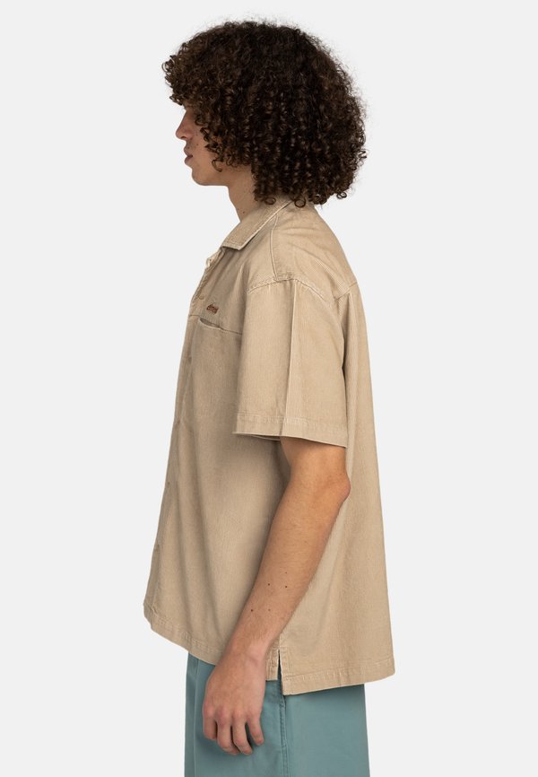 COFFE BREAK  MIT KURZEN ÄRMELN - Shirt - khaki2