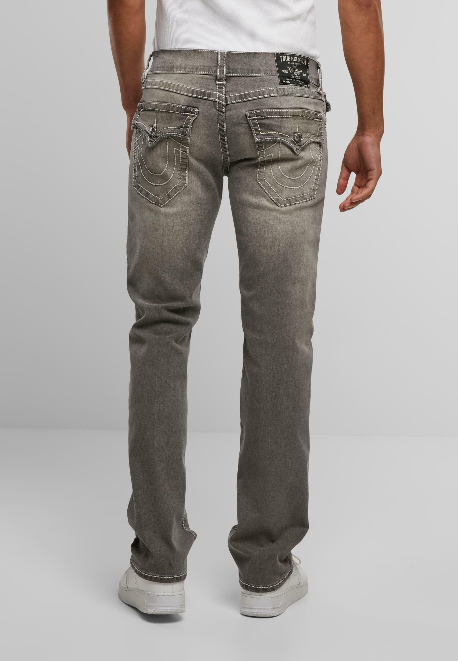 True Religion RICKY BIG T FLAP - Jean slim - grey/gris - ZALANDO