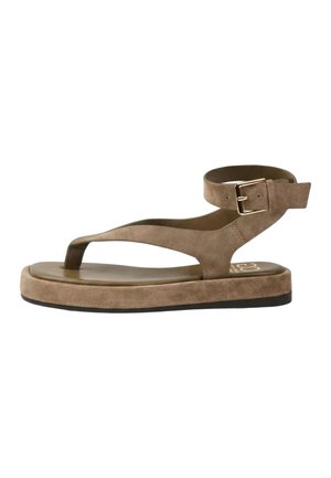 Cesare Gaspari, Sandalias con plataforma - beige