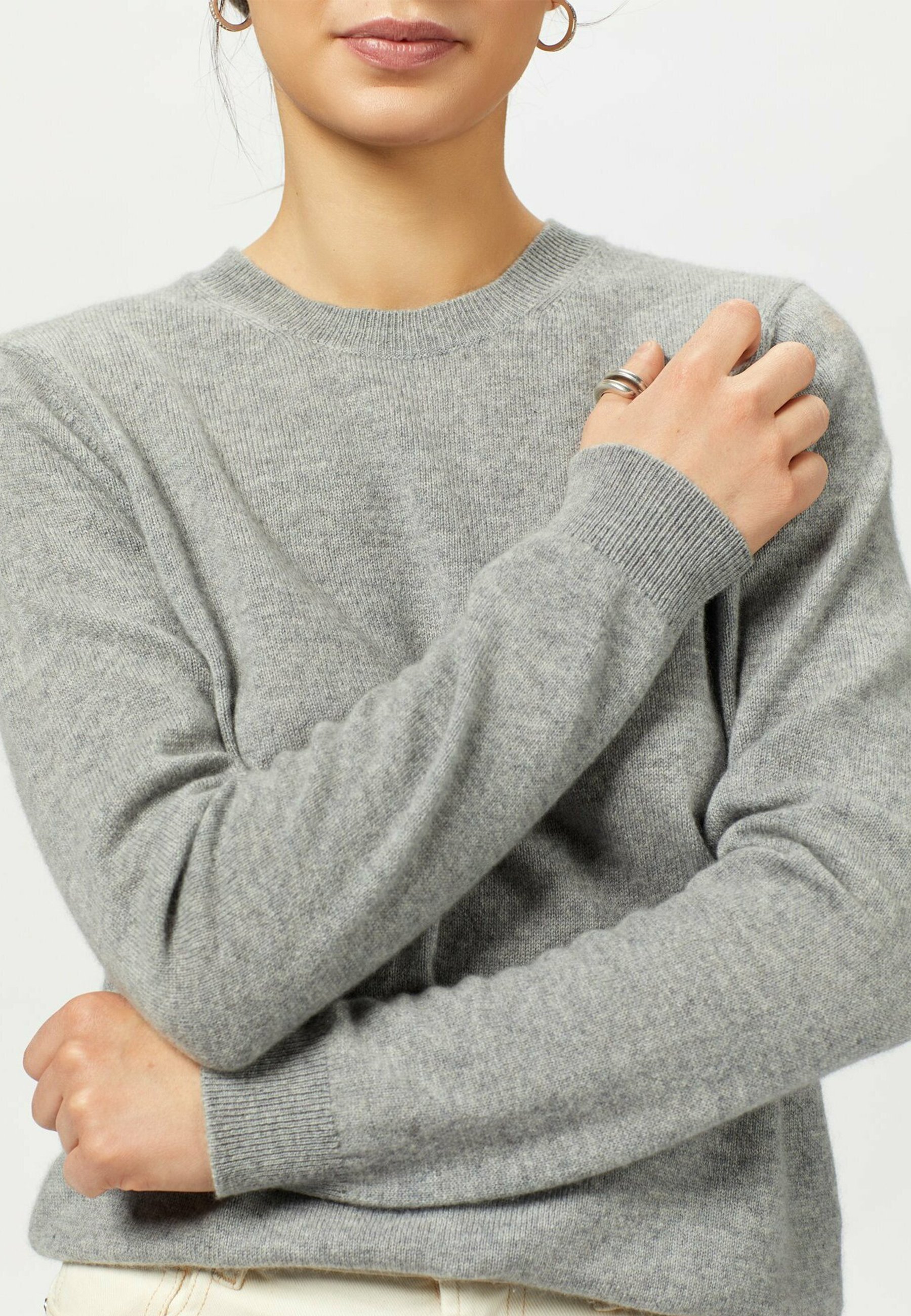 GOBI Cashmere SET - Beanie - Grey/grey 