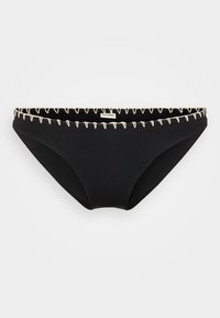 Nanushka MERVE BOTTOMS - Bas de bikini - black/creme/noir - ZALANDO.FR