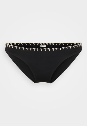 MERVE BOTTOMS - Bikinio apatinė dalis - black/creme