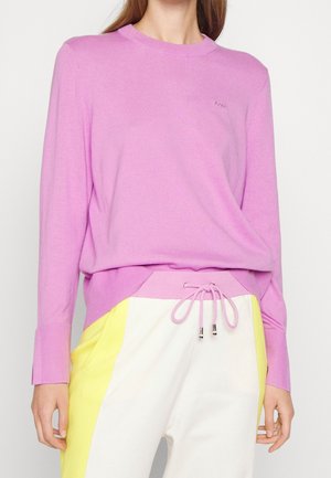 Trui - mottled pink