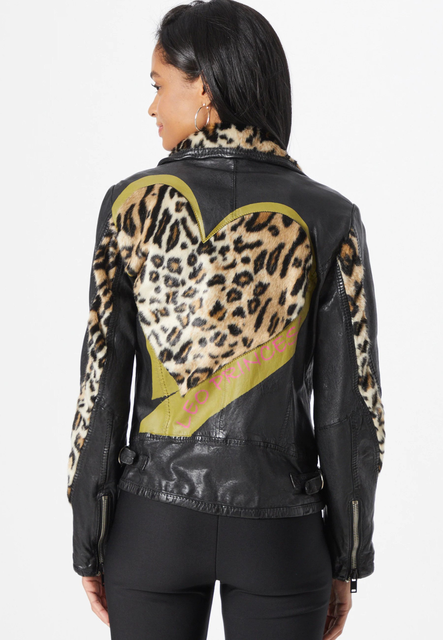 Freaky Nation ANIMAL - Chaqueta de cuero - black/negro - Zalando.es