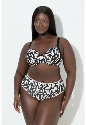 Kaarituelliset rintaliivit - black