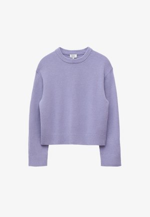 & OTHER STORIES, & OTHER STORIES BOXY KNIT JUMPER - Stickad tröja - lilac