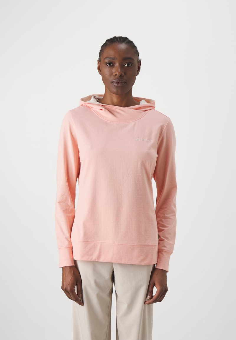 Vaude WOMEN'S TUENNO PULLOVER - Felpa con cappuccio - soft rose