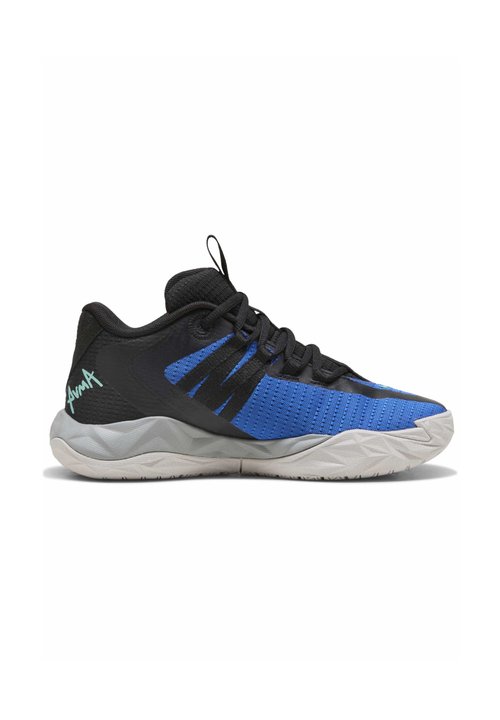 PUMA DAGGER 2 MID BASKETBALLSCHUHE UNISEX - Basketball shoes - black/bluemazing/aquatic — foto 6