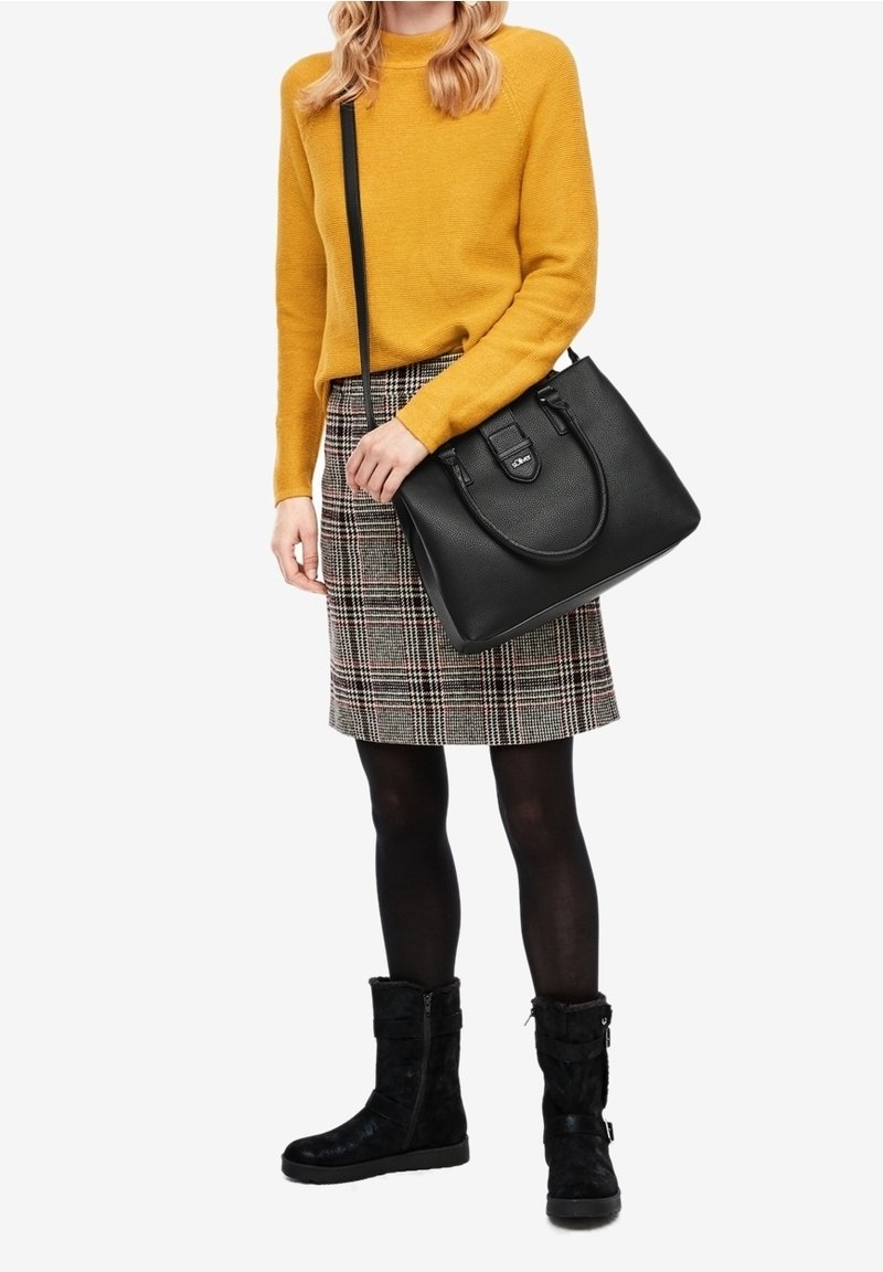 s.Oliver Shopping bag - black