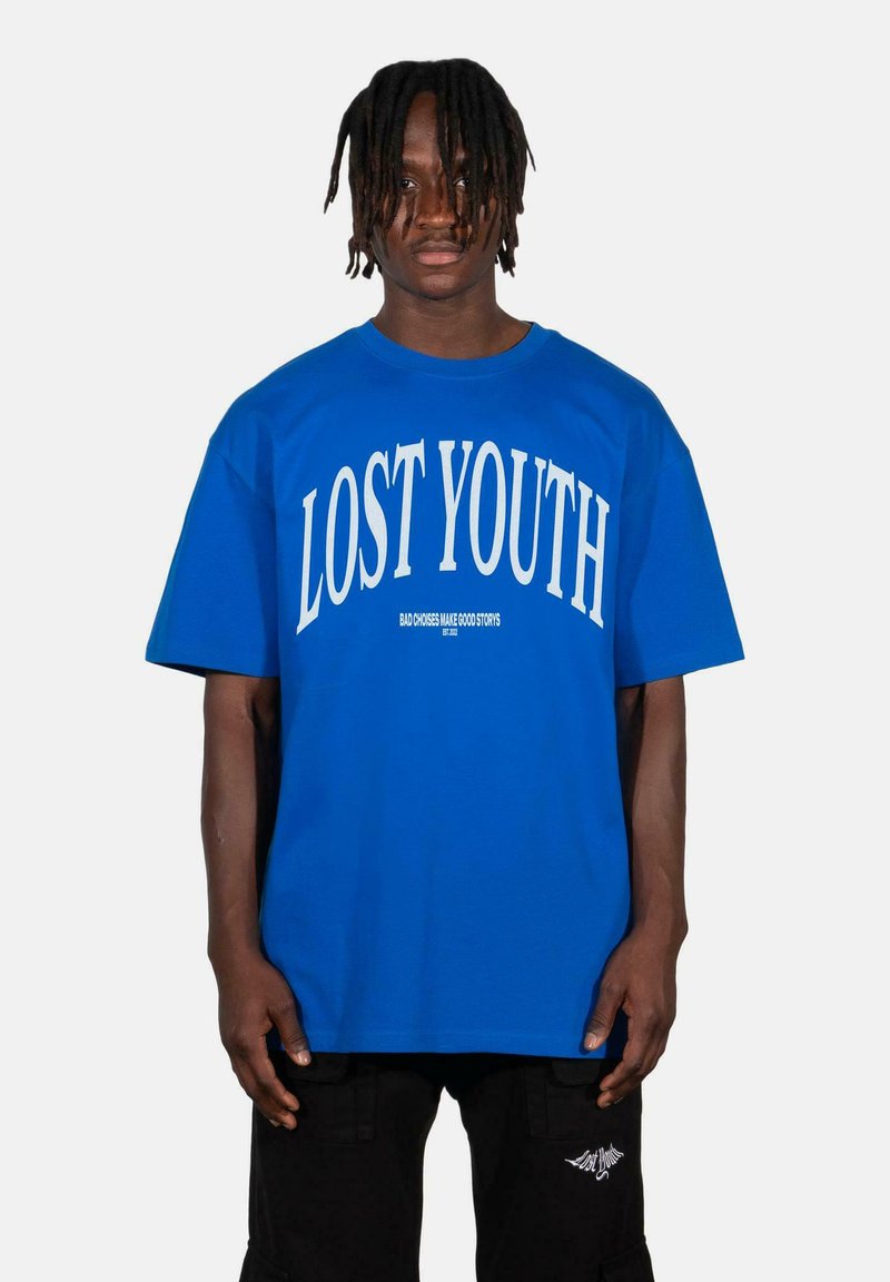 Lost Youth CLASSIC - Apdrukāts T-krekls - blue