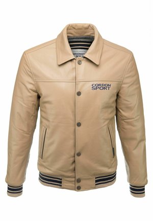Cordon Sport HAVARD - Leather jacket - sand