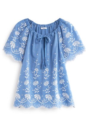 Blouse - blue