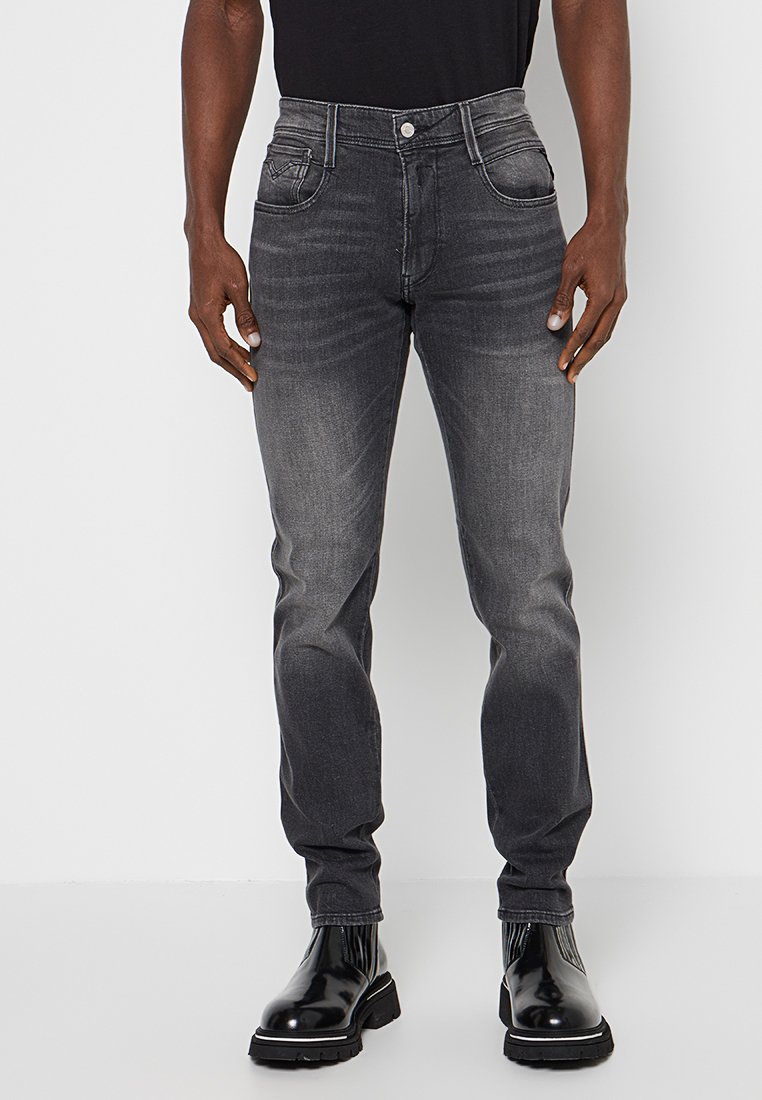 Replay Slim fit jeans grijs Replay Slim fit jeans grijs