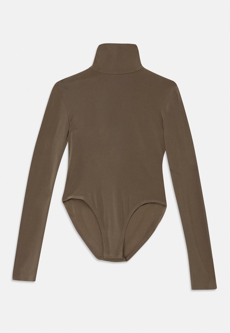 Norma Kamali Longsleeve donkerbruin