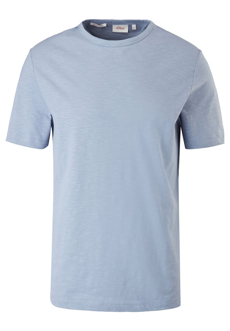 Herren T-Shirts basic | s.Oliver VAN T-Shirt basic light blue/hellblau - YR10613 Herren T-Shirts basic | s.Oliver VAN T-Shirt basic light blue/hellblau - YR10613