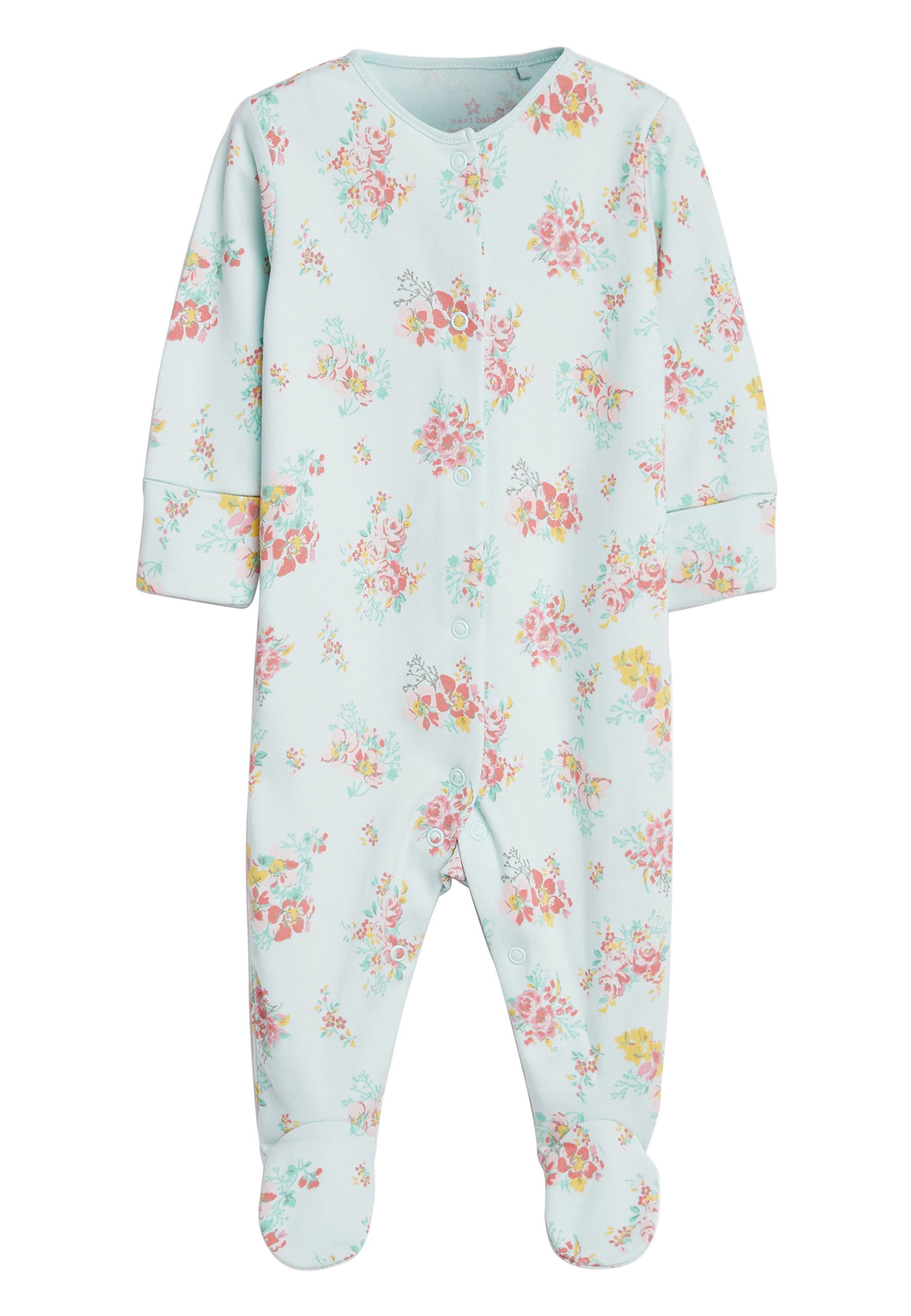 next floral sleepsuit