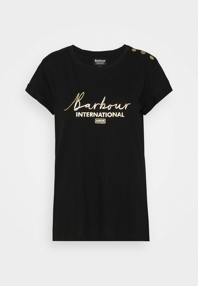GRID TEE - T-shirt print - black